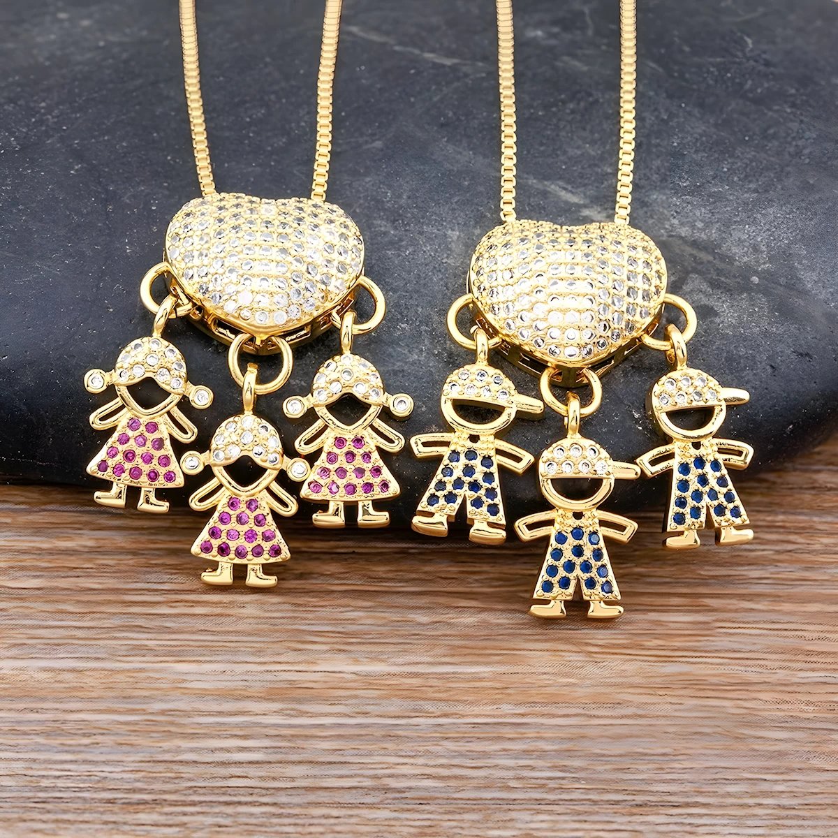 Collier Personnalisé | Étoiles de Ma Vie