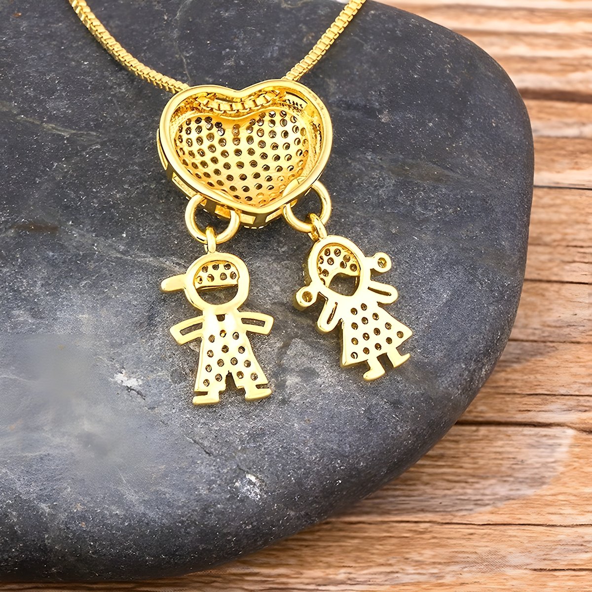 Collier Personnalisé | Les Cœurs de Mes Jours