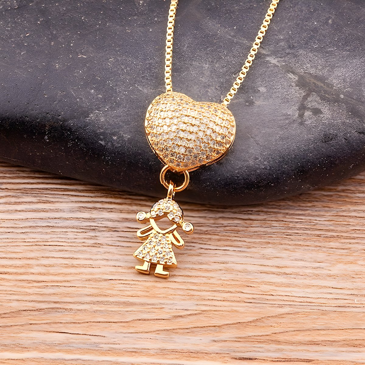 Collier Personnalisé | Les Cœurs de Mes Jours