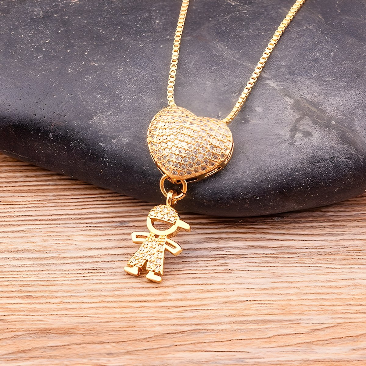 Collier Personnalisé | Les Cœurs de Mes Jours