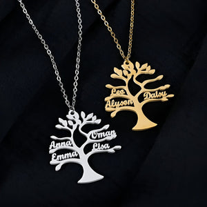 Collier Personnalisé | Arbre d'Affection