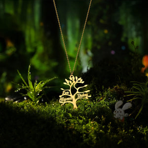 Collier Personnalisé | Arbre d'Affection