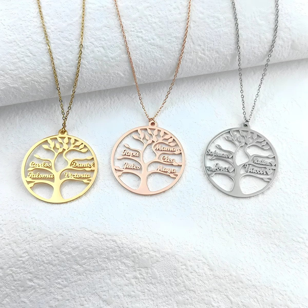 Collier Personnalisé | Arbre d'Amour