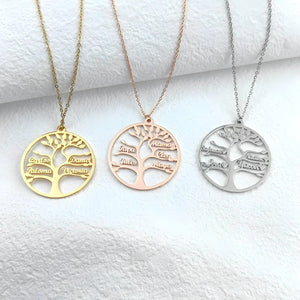Collier Personnalisé | Arbre d'Amour