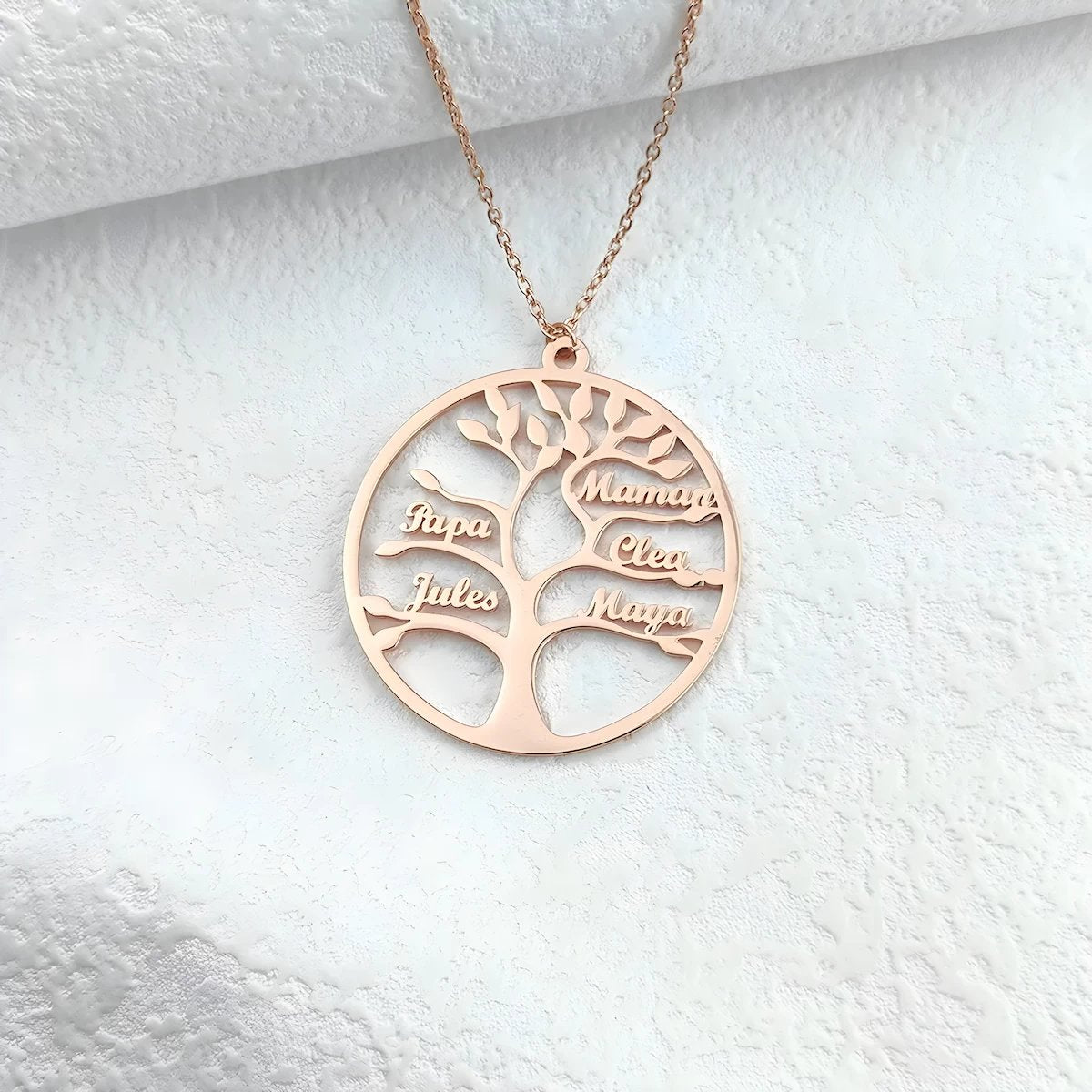 Collier Personnalisé | Arbre d'Amour