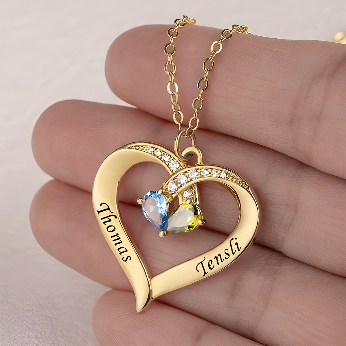 Collier Personnalisé | Coeur d'Éclats