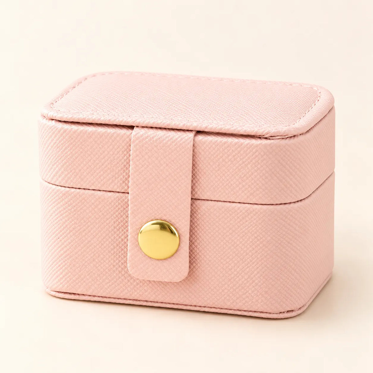 Petite Boîte à Bijoux Rose Voyage