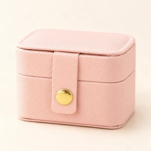 Petite Boîte à Bijoux Rose Voyage